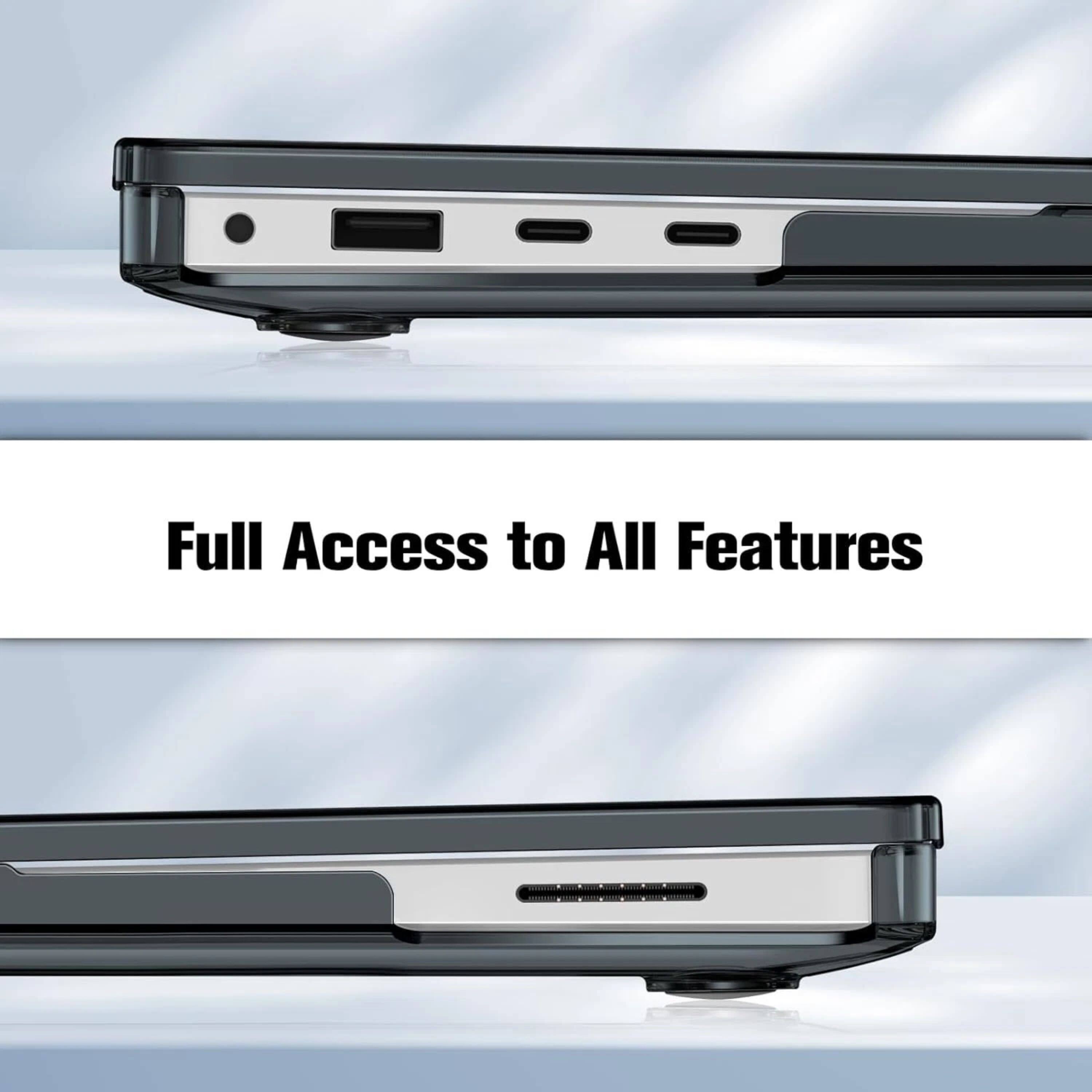 Kitcheniva Slim Snap On Hard Shell Case For 13.8 Inch Microsoft Surface ...