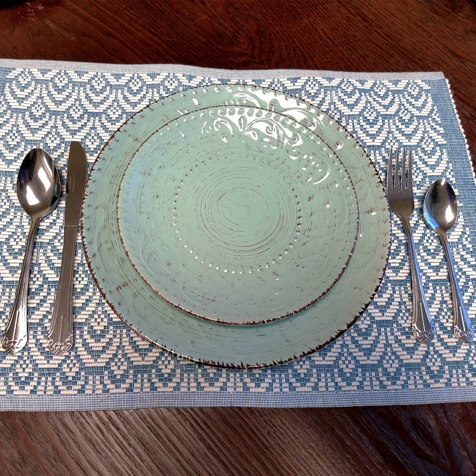 Alt View 5. Gibson - Gibson Home Mariano 24 Piece Flatware Set - Silver.