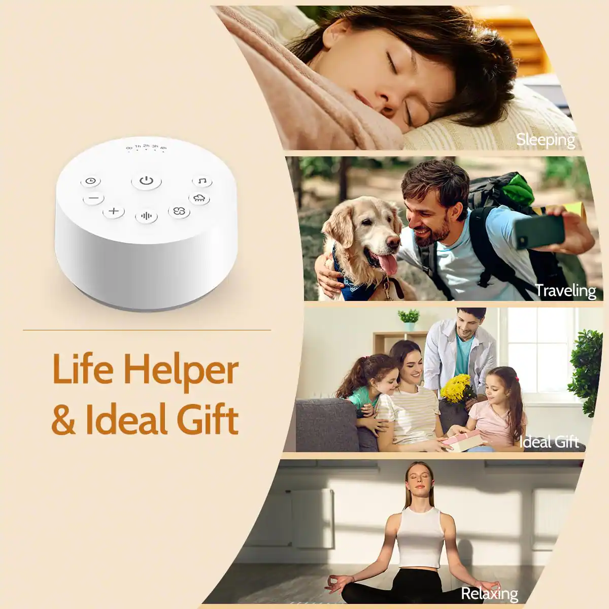 Life Helper & Ideal Gift

- Sleeping
- Traveling
- Ideal Gift
- Relaxing
