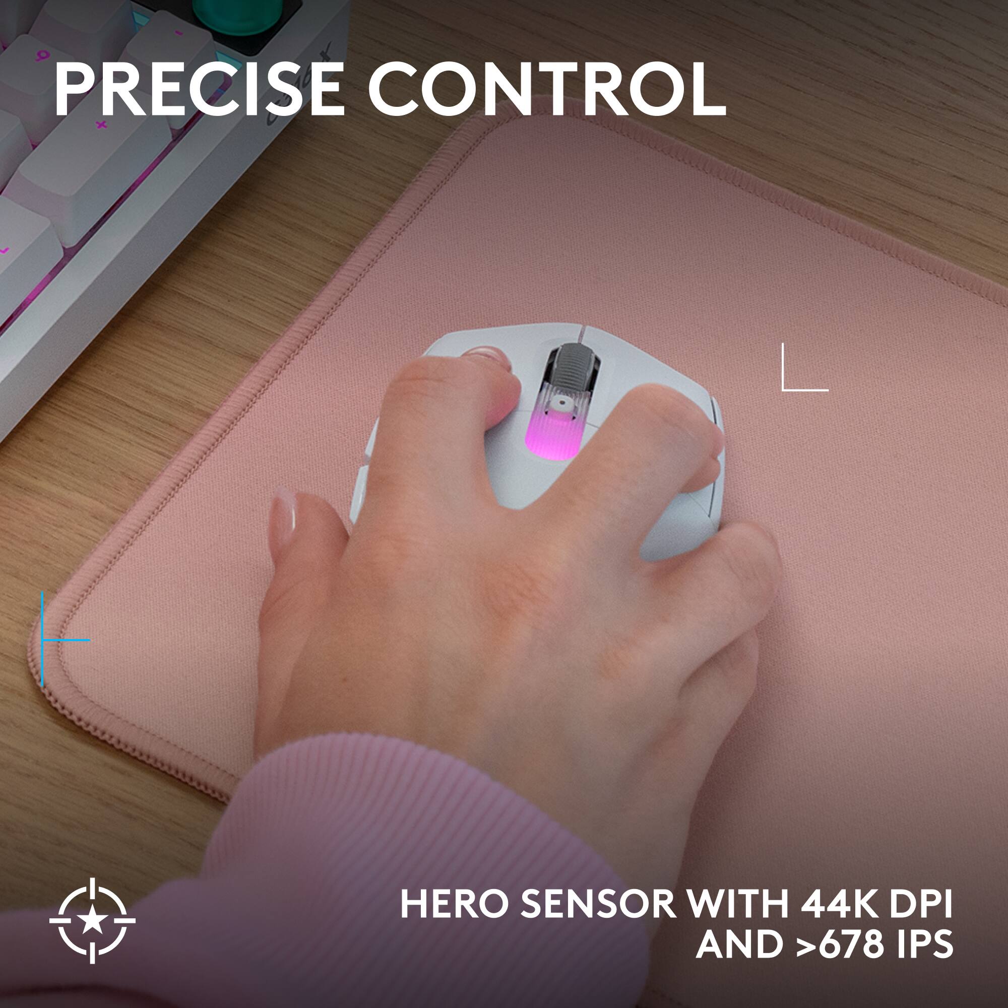 PRECISE CONTROL

HERO SENSOR WITH 44K DPI AND >678 IPS