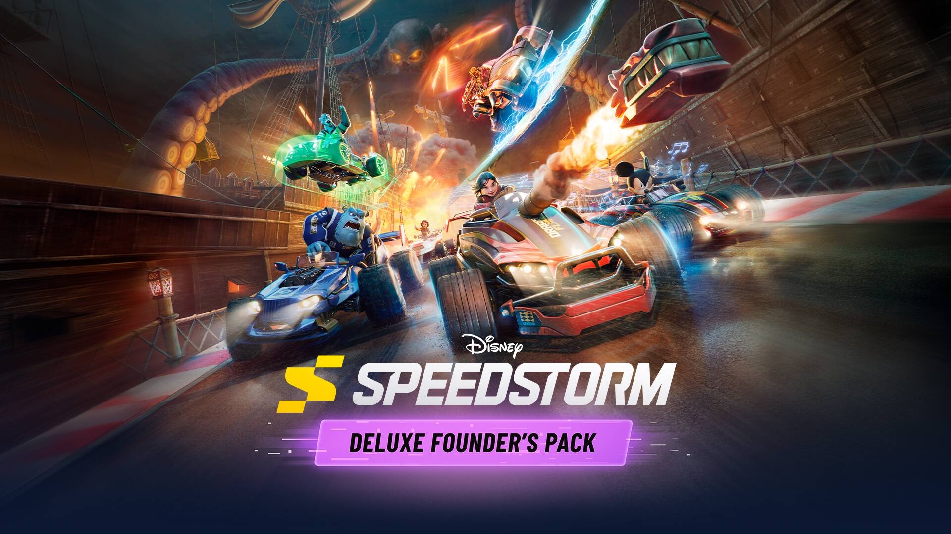 Front. Nintendo - Disney Speedstorm - Founder’s Pack.
