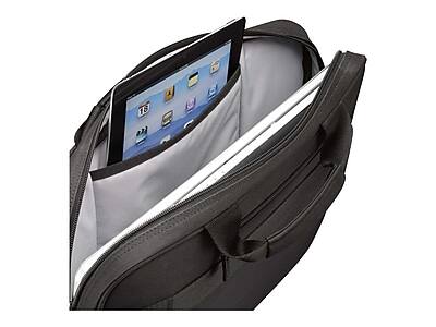 Alt View 5. Case Logic - 15" Polyester Laptop Bag - Black.