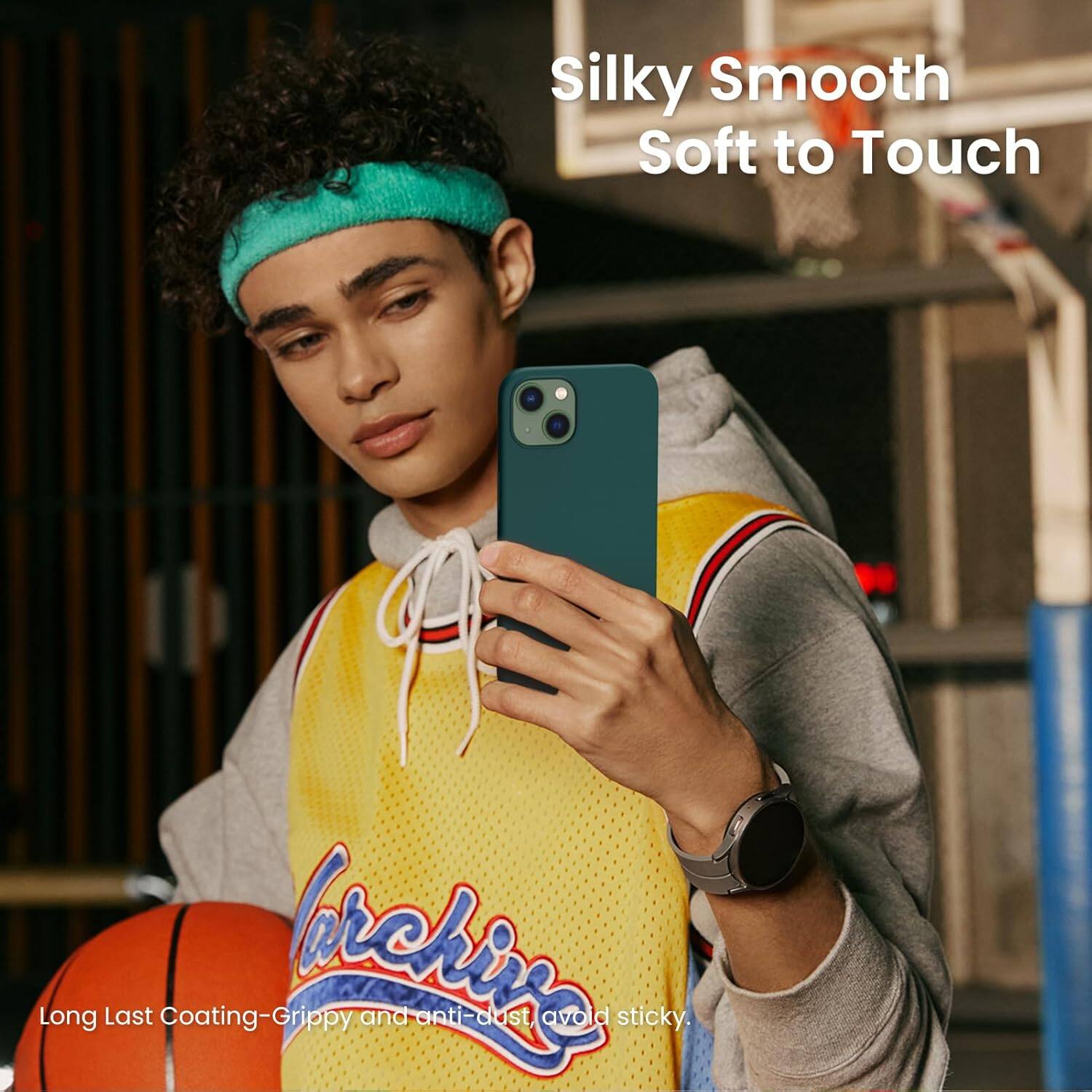 Silky Smooth Soft to Touch
Long Last Coating-Grippy and anti-dust, avoid sticky.