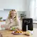 Alt View 5. QIDO - Air Fryer 8-in-1 with 5 QT Capacity Air Fry, Roast, Broil, Reheats, Dehydrates, Less Oil,Black - Black.