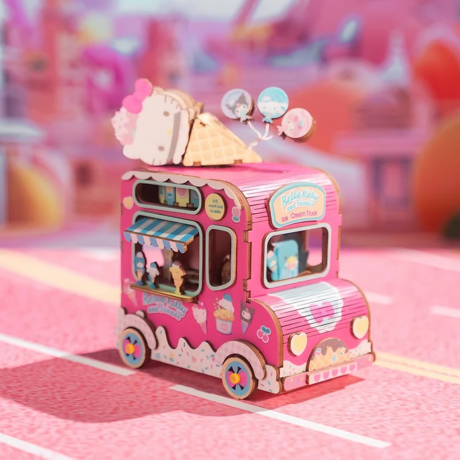 Hello Kitty  
Candy Business  
Ice Cream Truck  

Just sweet treats  
to remember  

Hello Kitty  
Candy Business  
Ice Cream Truck
