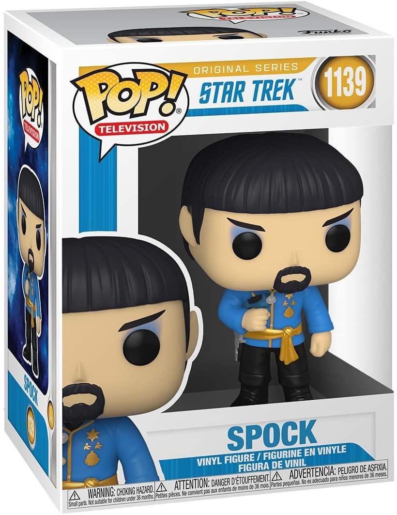 **ORIGINAL SERIES**  
**STAR TREK**  
**1139**

**POP! TELEVISION**

**SPOCK**

**VINYL FIGURE / FIGURINE EN VINYLE / FIGURA DE VINIL**

**WARNING: CHOKING HAZARD. Small parts. Not suitable for children under 36 months.**  
**ATTENTION: DANGER. Petites pièces. Ne convient pas aux enfants de moins de 36 mois.**  
**ADVERTENCIA: PELIGRO DE ASFIXIA. Piezas pequeñas. No es adecuado para niños menores de 36 meses.**