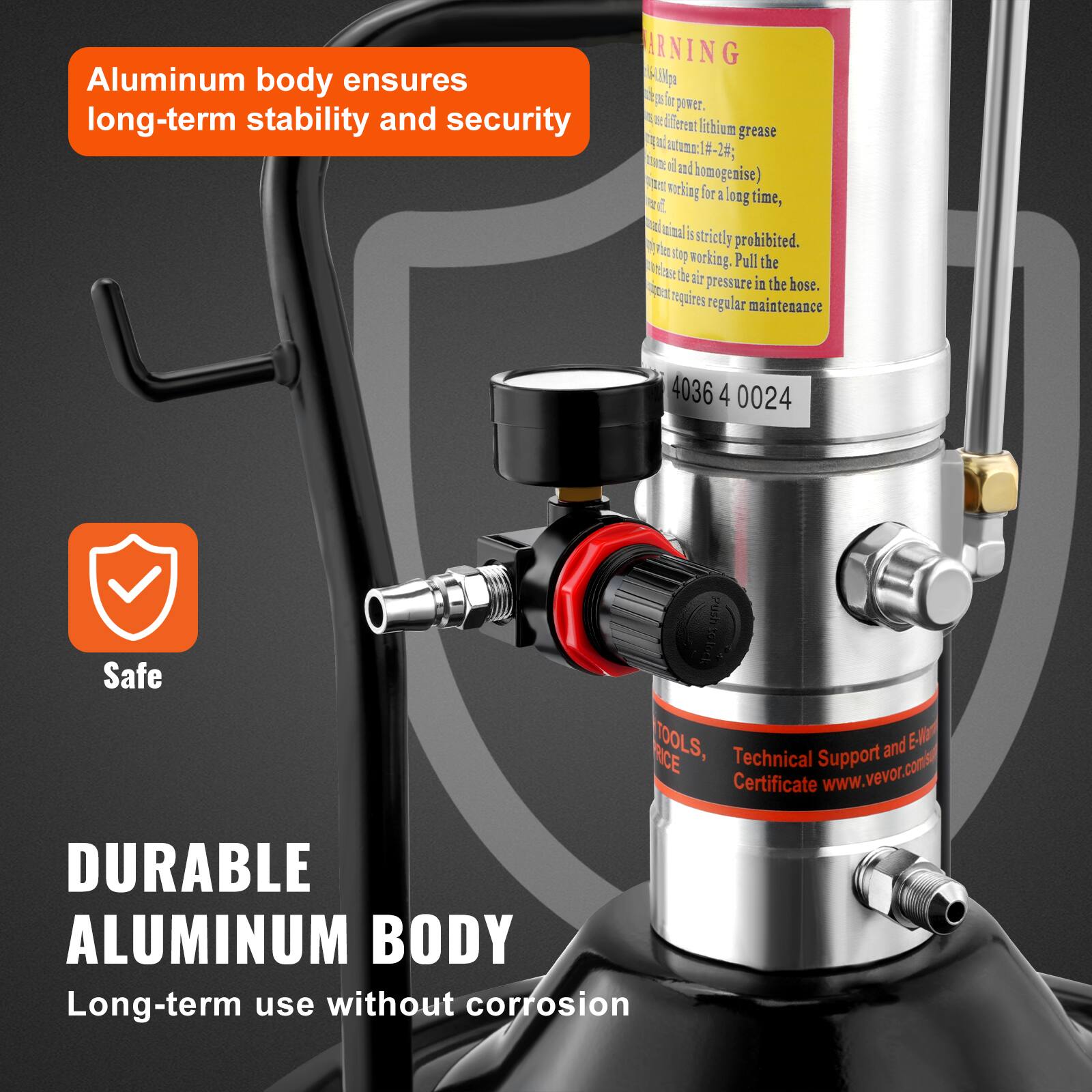Aluminum body ensures long-term stability and security

Safe

DURABLE ALUMINUM BODY
Long-term use without corrosion

WARNING
- Use only lithium grease
- Use different lithium grease
- Use only lithium grease
- Use only lithium grease
- Use only lithium grease
- Use only lithium grease
- Use only lithium grease
- Use only lithium grease
- Use only lithium grease
- Use only lithium grease
- Use only lithium grease
- Use only lithium grease
- Use only lithium grease
- Use only lithium grease
- Use only lithium grease
- Use only lithium grease
- Use only lithium grease
- Use only lithium grease
- Use only lithium grease
- Use only lithium grease
- Use only lithium grease
- Use only lithium grease
- Use only lithium grease
- Use only lithium grease
- Use only lithium grease
- Use only lithium grease
- Use only lithium grease
- Use only lithium grease
- Use only lithium grease
- Use only lithium grease
- Use only lithium grease
- Use only lithium grease
- Use only lithium grease
- Use only lithium grease
- Use only lithium grease
- Use only lithium grease
- Use only lithium grease
- Use only lithium grease