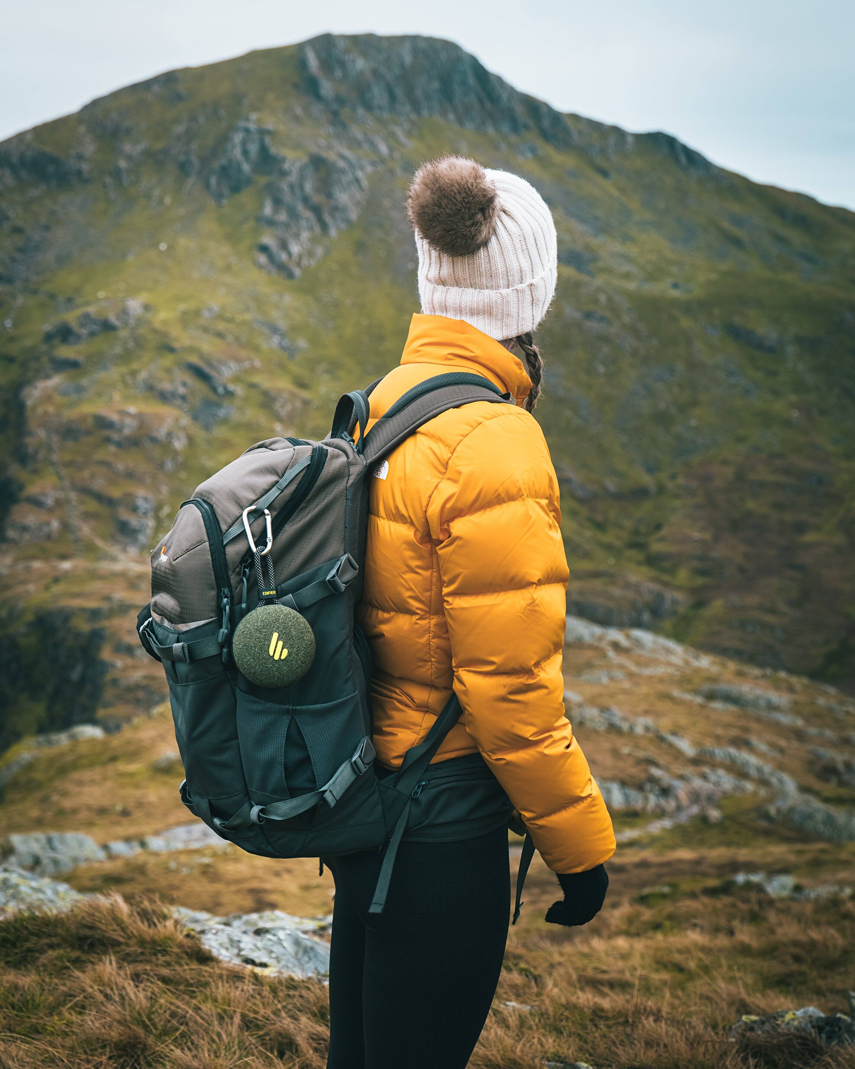 Alt View 17. Edifier - MP100 Plus Portable Bluetooth Speaker - Forest Green.