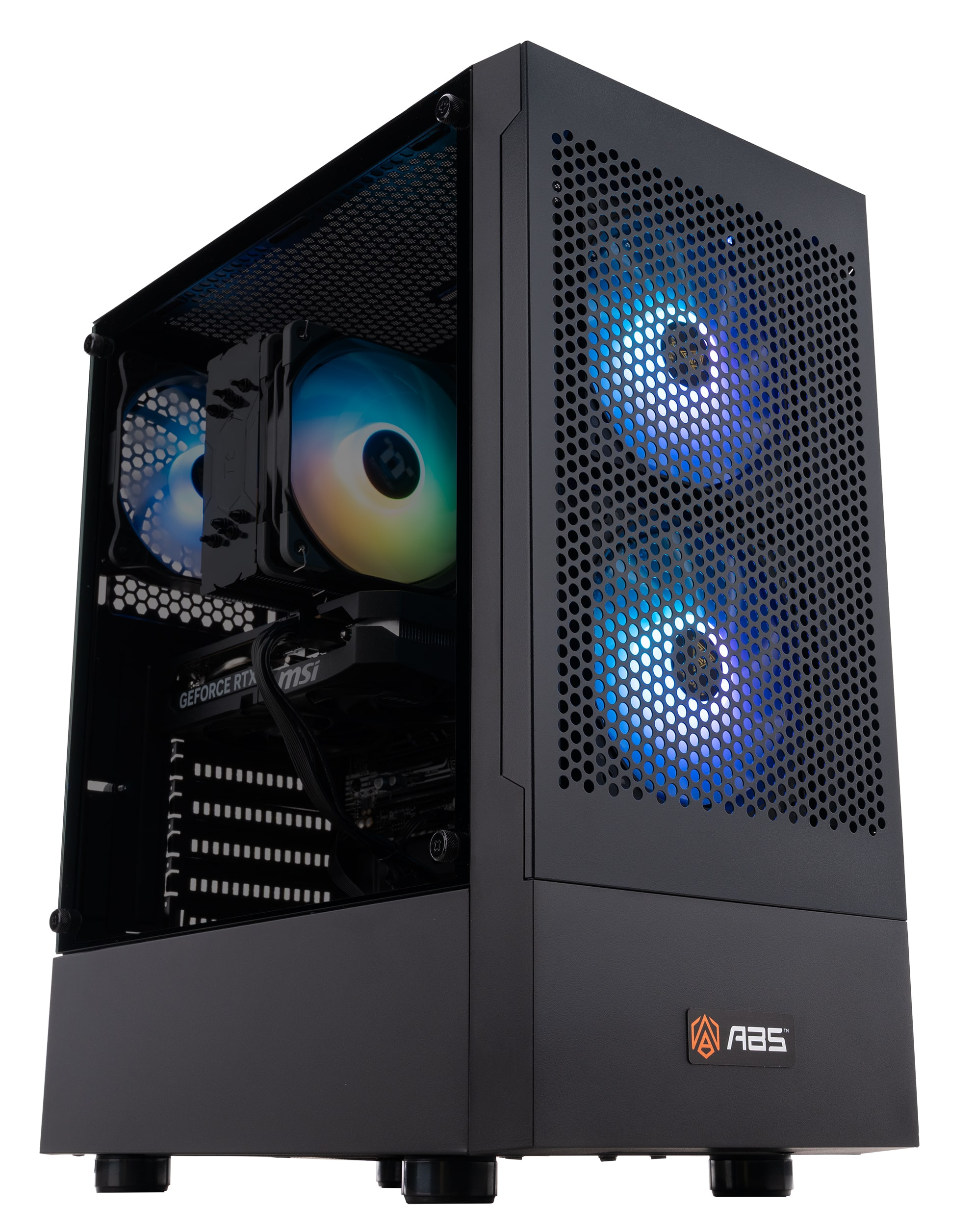 ADVANCED BATTLESTATIONS - ABS Favonius Aqua Gaming PC - Windows 11 - Intel Core i7-14700F - GeForce RTX 5060 - DLSS 4 - 32GB DDR4 - 1TB - Black