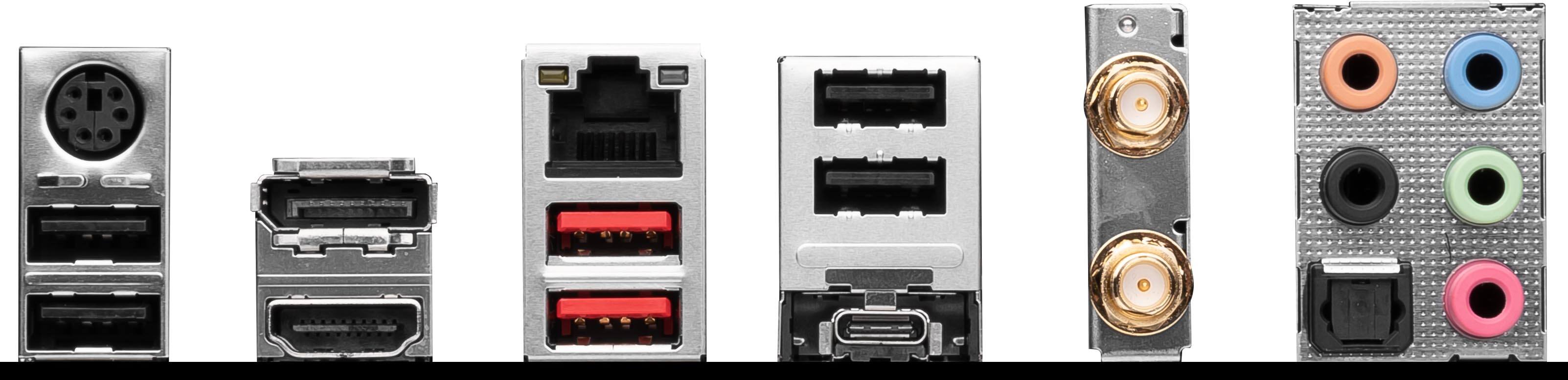 Alt View 14. MSI - PRO B760-P WIFI DDR4 (Socket 1700) USB 3.2 Intel Motherboard - Black.