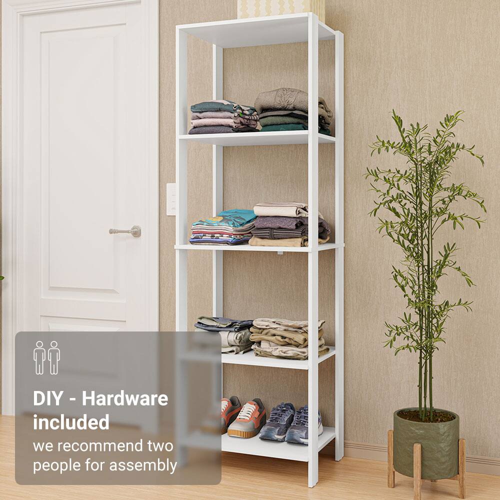 DIY - Hardware included  
we recommend two people for assembly