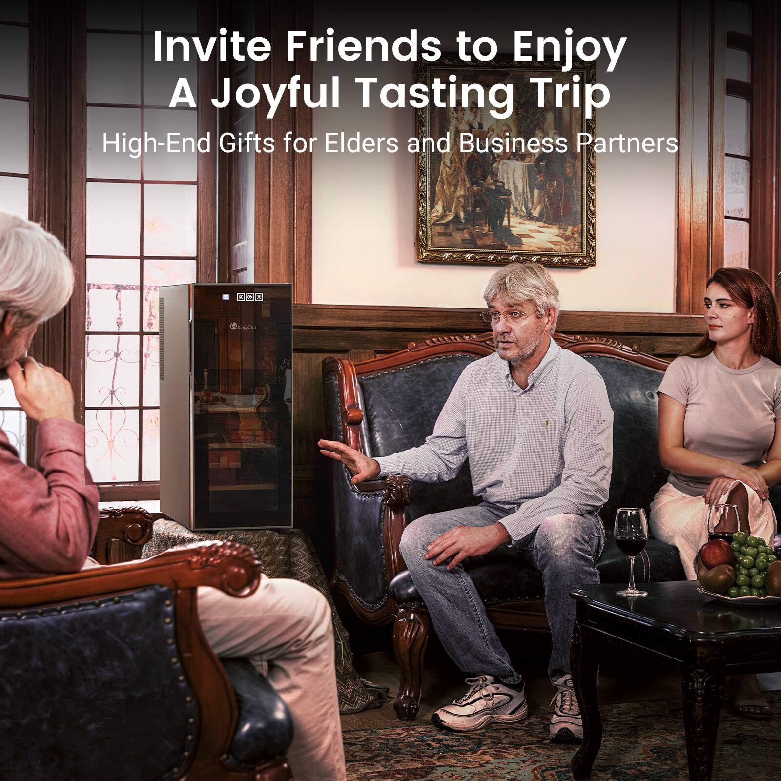 Invite Friends to Enjoy A Joyful Tasting Trip  
High-End Gifts for Elders and Business Partners