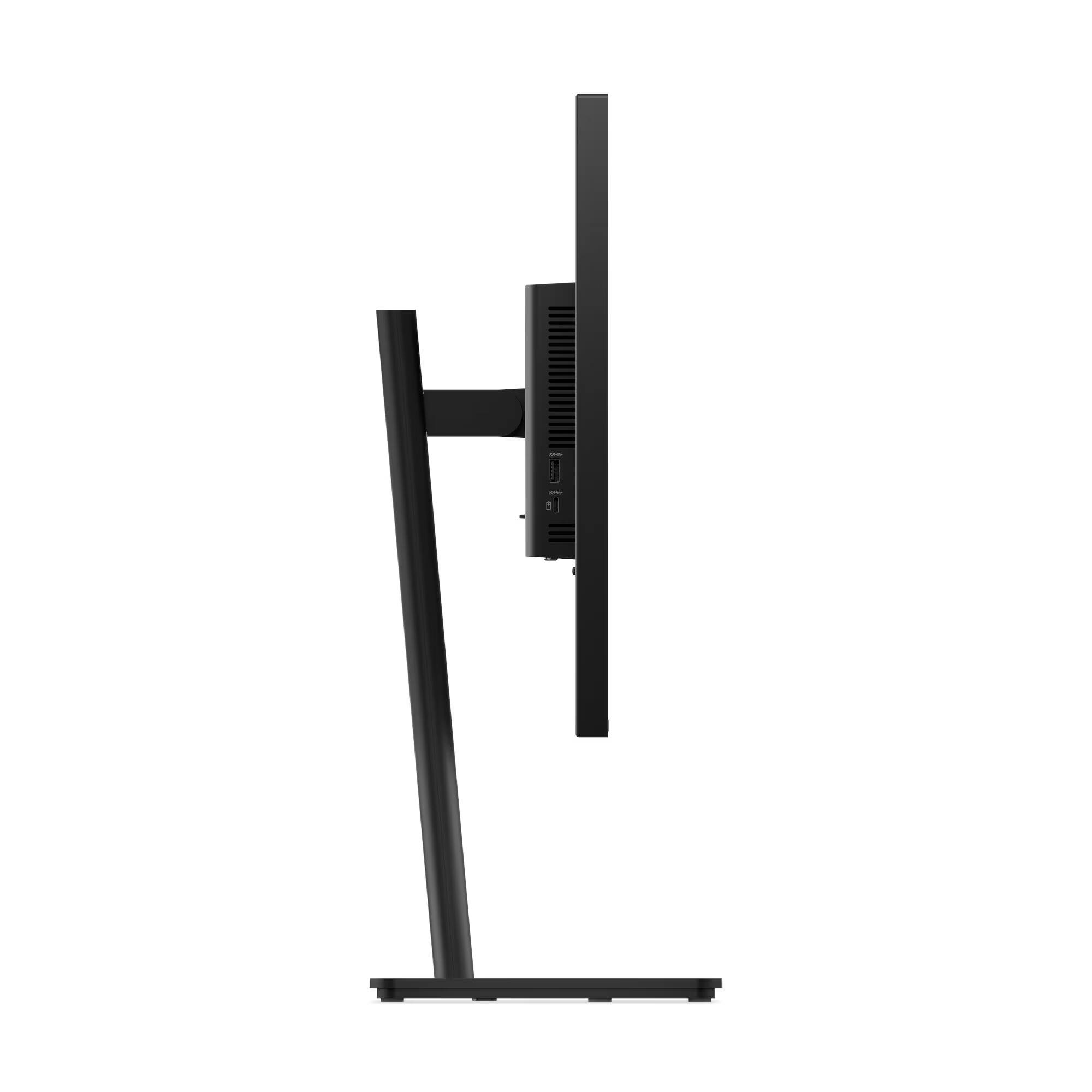 Alt View 3. Lenovo - Lenovo Thinkvision T27-40 27" Monitor 1920x1080 1HDMI 1VGA 5USB 300nit 120Hz 4ms - Black.