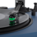 Alt View 10. Victrola - Victrola Wave Bluetooth Turntable with Auracast - Blue.