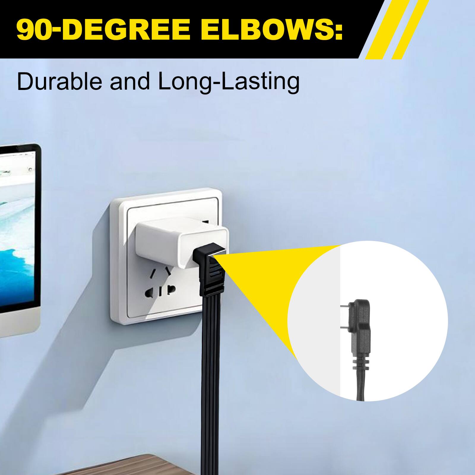 90-DEGREE ELBOWS: Durable and Long-Lasting