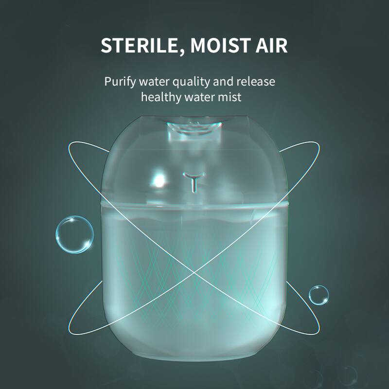 STERILE, MOIST AIR

Purify water quality and release healthy water mist