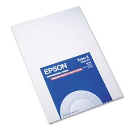 Epson - Premium Photo Paper 13 x 19 inches High-Gloss White - Pack of 20