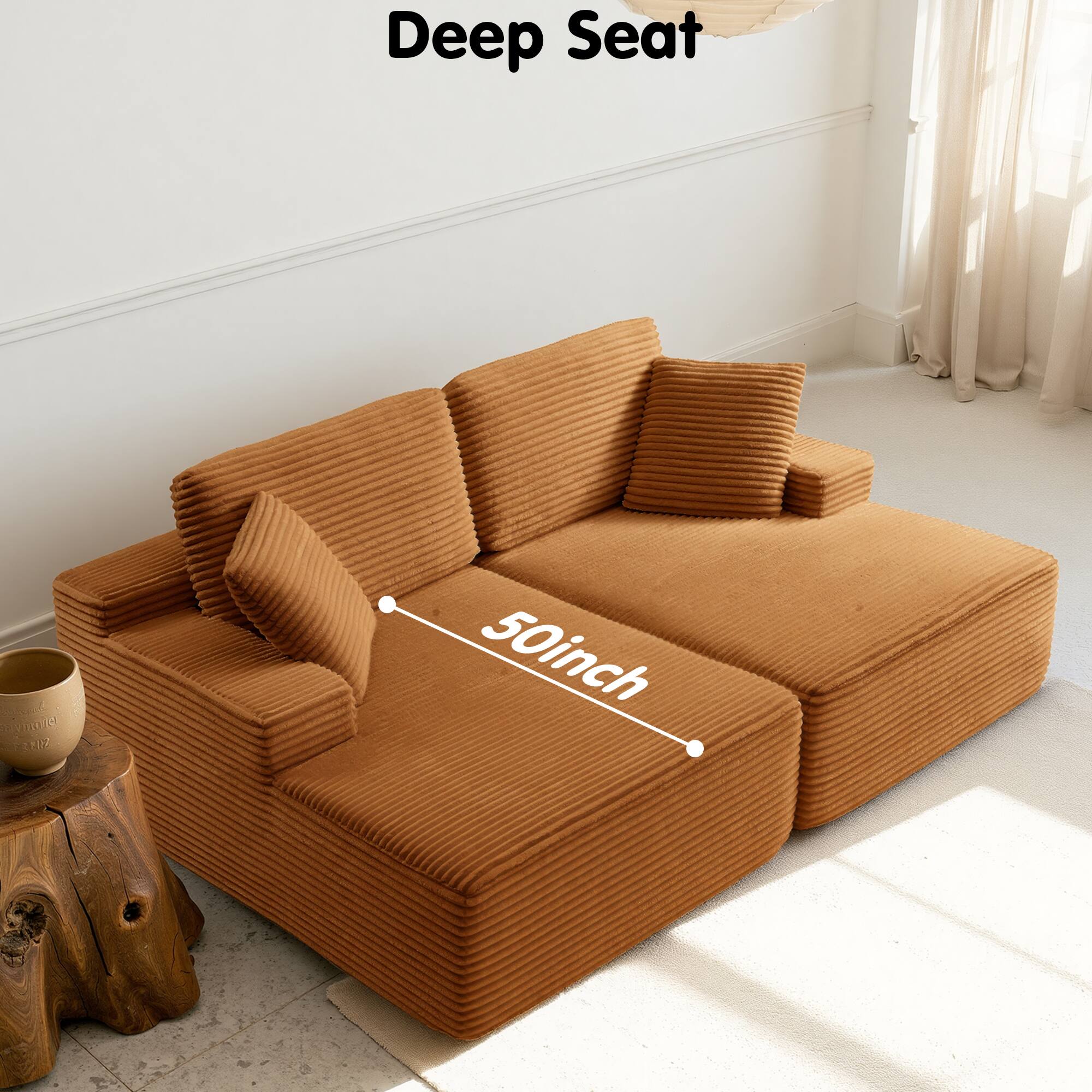Deep Seat  
50 inch