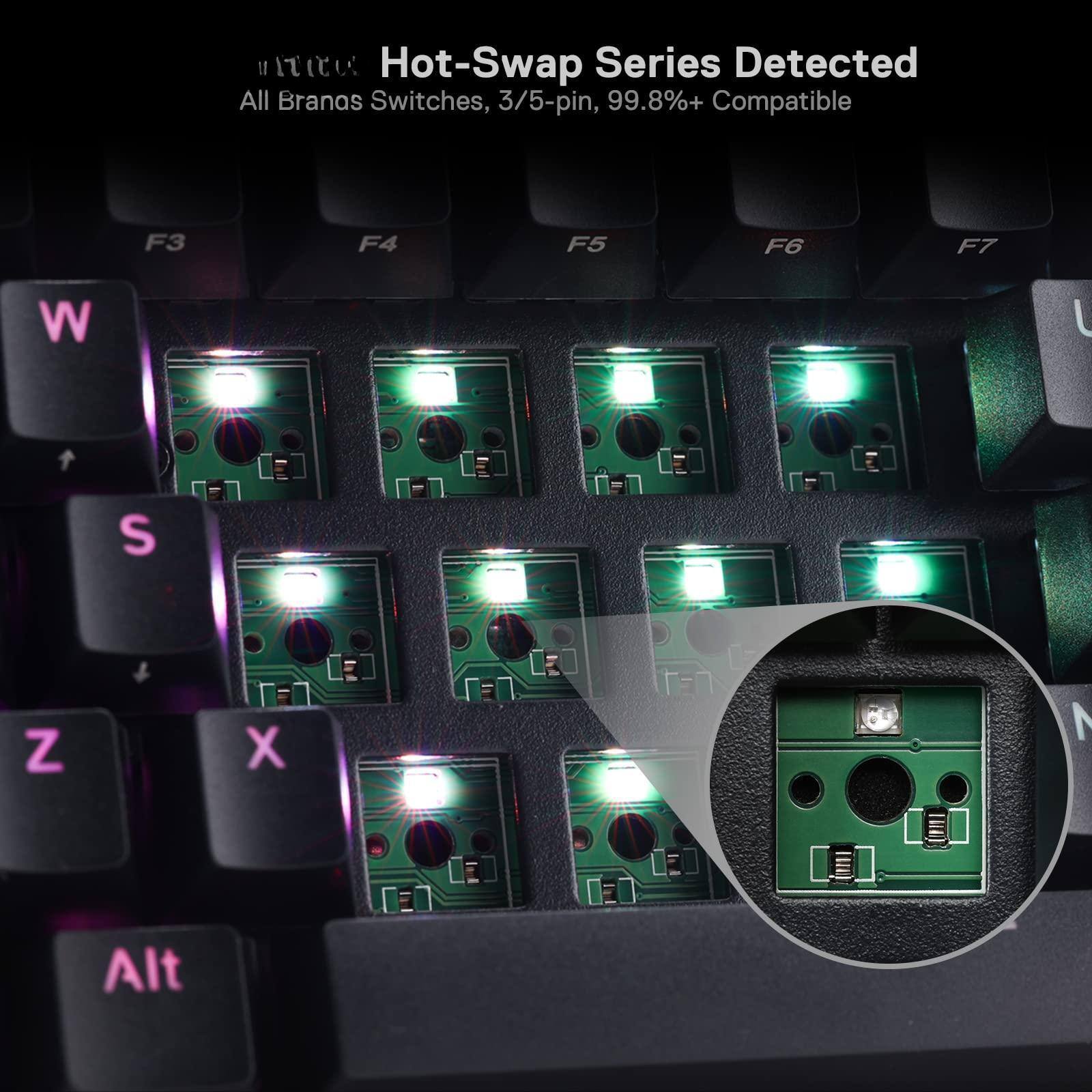 Hot-Swap Series Detected  
All Brands Switches, 3/5-pin, 99.8%+ Compatible
