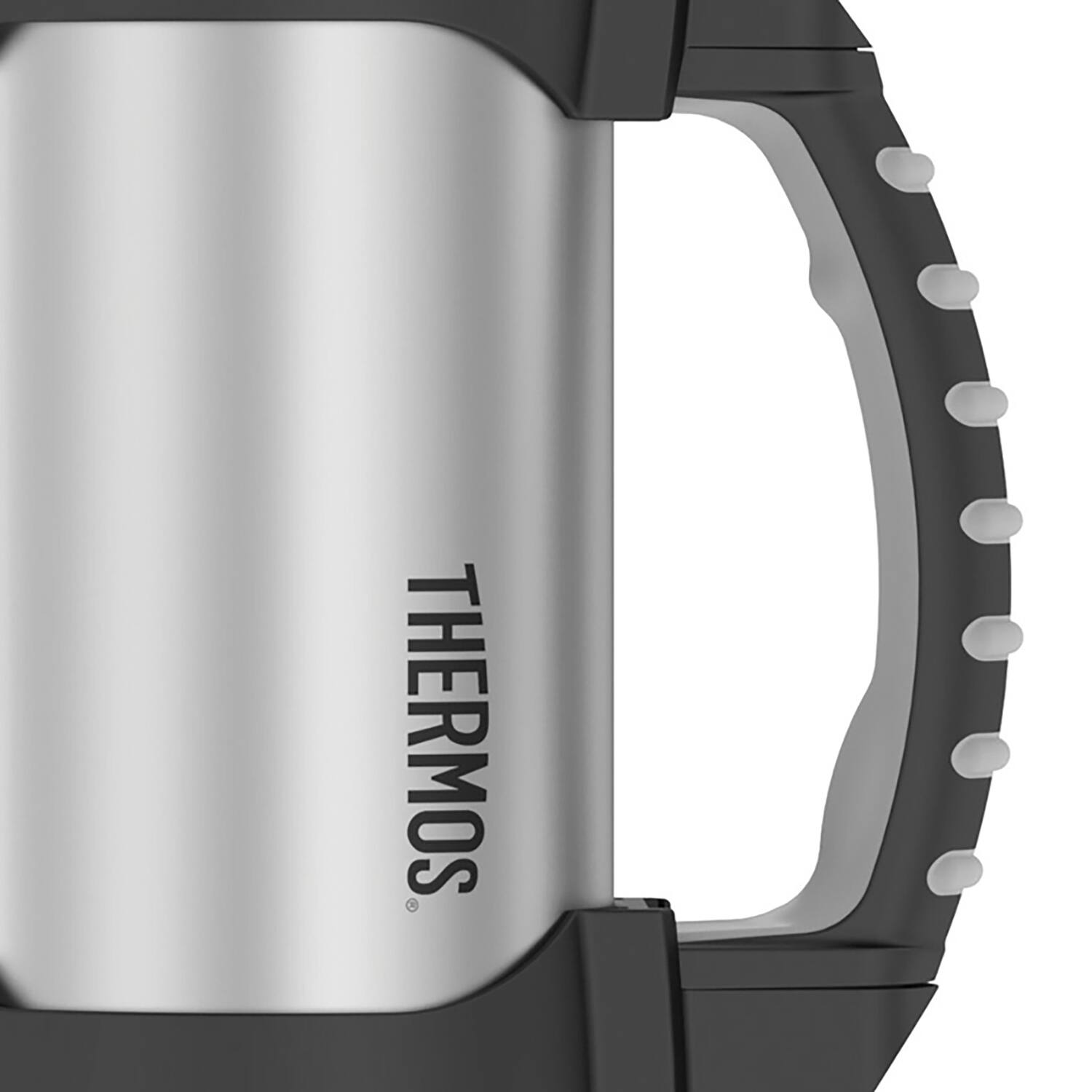 Alt View 2. Thermos - 1-Liter Stainless Steel Beverage Bottle - Stainless Steel.