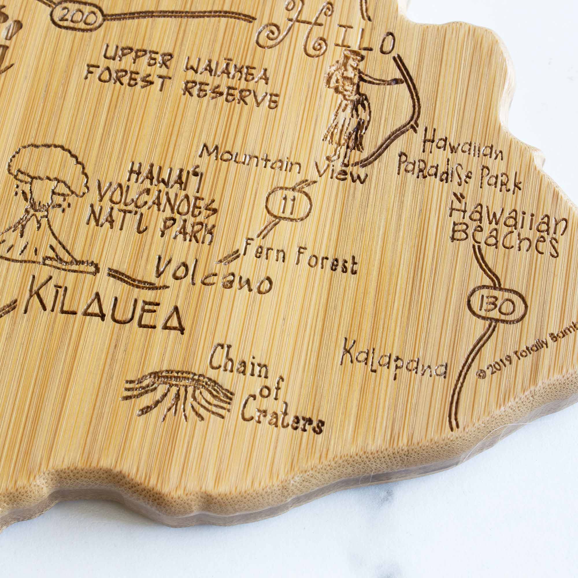 200 UPPER WAIKEA FOREST RESERVE  
Mountain View  
HAWAII VOLCANOES NAT'L PARK  
Fern Forest  
KILAUEA  
Chain of Craters  
130 Kalapana  
Hawaiian Paradise Park  
Hawaiian Beaches  
© 2019 Totally Sent