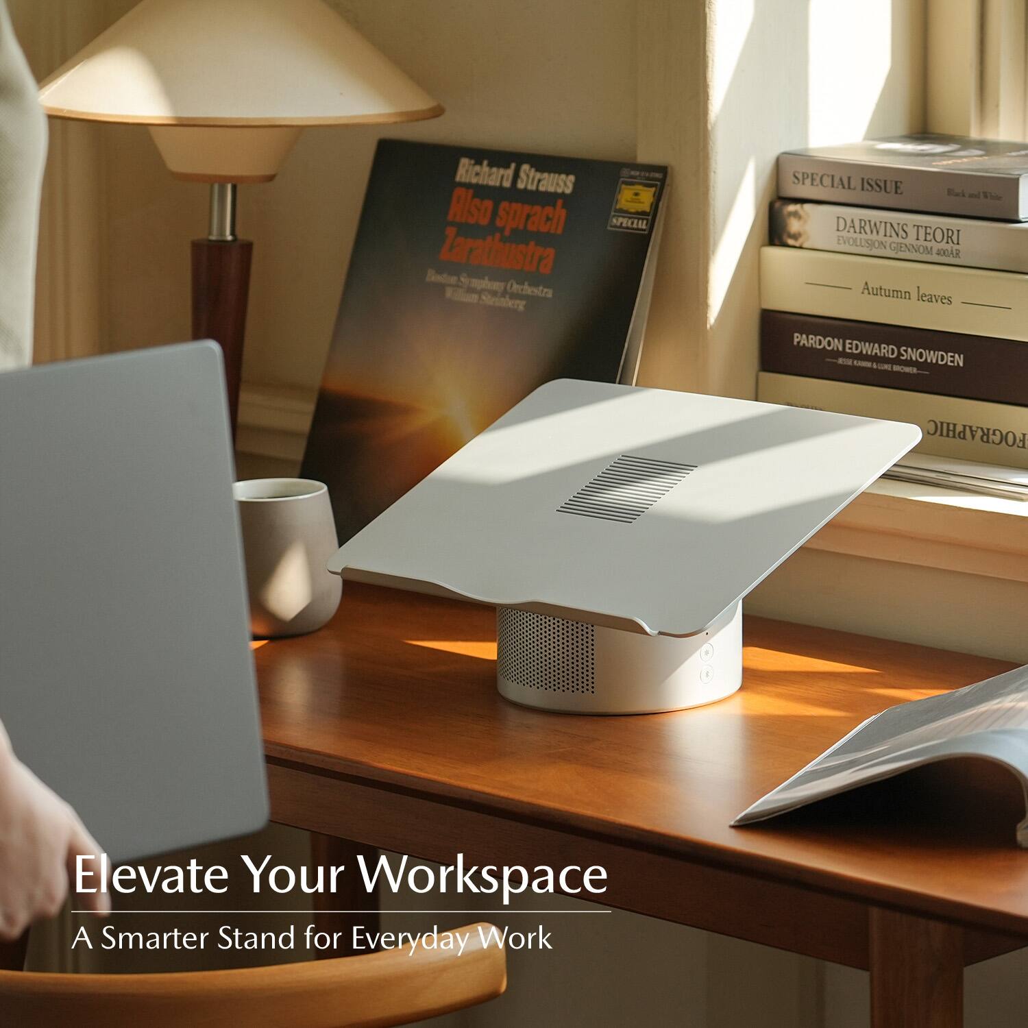 Richard Strauss  
Also sprach Zarathustra  
S. Pohoy Orchestra Steinberg  
SPECIAL ISSUE  
Bal  
DARWINS TEORI EVOLUSJON GJENNOM WAR  
Autumn leaves  
PARDON EDWARD SNOWDEN  
Elevate Your Workspace  
A Smarter Stand for Everyday Work