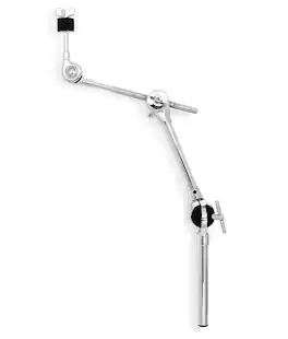 Gibraltar Hardware - Ultra Adjust Cymbal Boom Arm, with 360 Degree Ball Joint and Hideaway Boom Rod, Low Profile Drum Hardware Mount