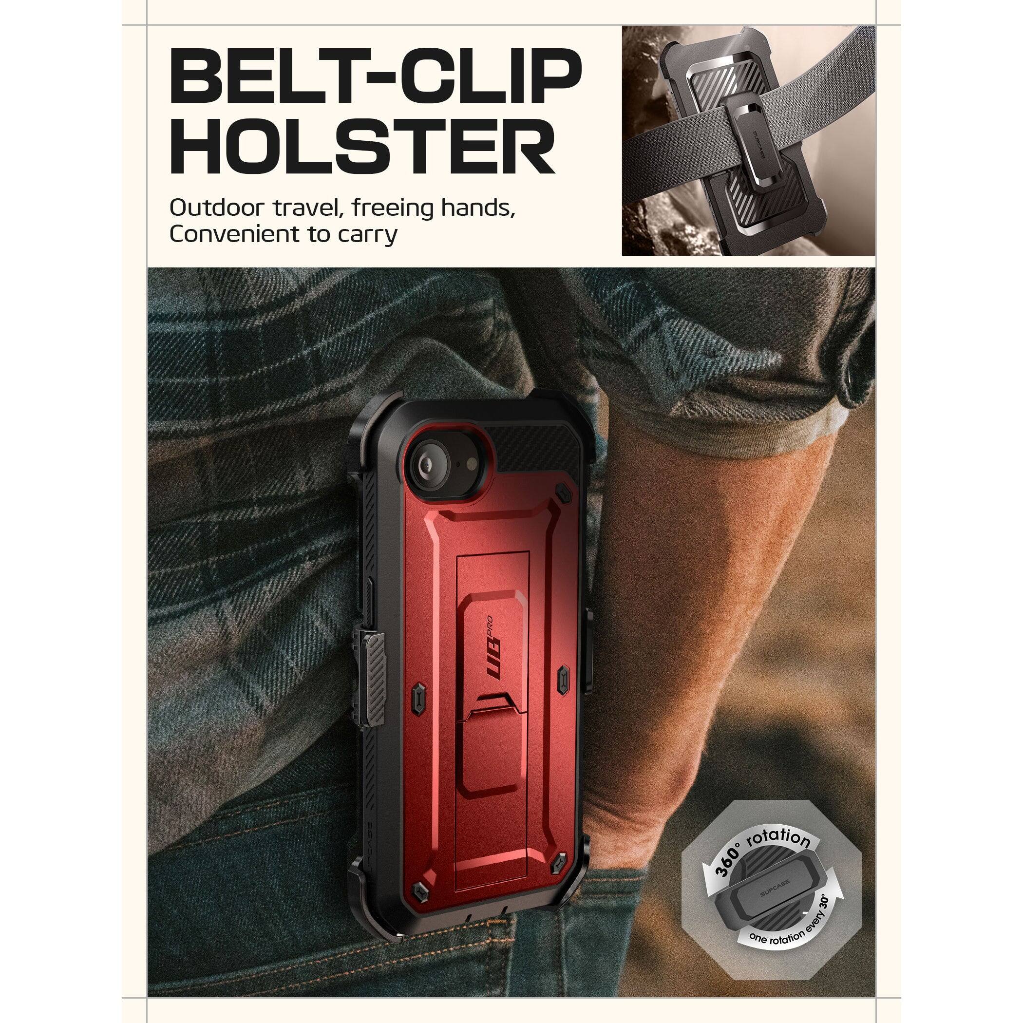 BELT-CLIP HOLSTER

Outdoor travel, freeing hands, Convenient to carry

360° rotation
one rotation every 360°