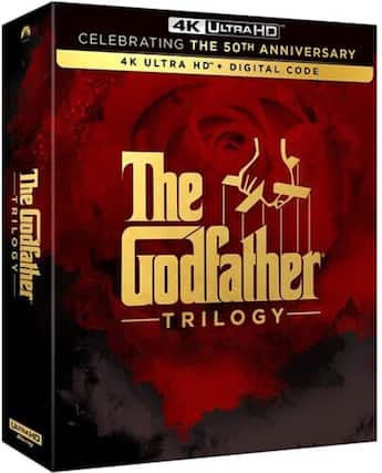 The Godfather Trilogy (50th Anniversary) 4K Blu Ray [4K Ultra HD The Godfather Trilogy (50th Anniversary) 4K Blu Ray [4K Ultra HD