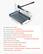 mm 260 in 10.24 20.08 in I 510 mm mm I 385 in 15. 16 Item Model Number: HBS-12 Max Cutting Length: 12.01 in/305 mm Max Cutting Thickness: 0.08 in/2 mm (Ideal for Q235 Steel) Upper & Lower Blades Material: T10 Steel Upper Blade Size: 13.98 X 1.57 X 0.31 in/355 X 40 X 8 mm Lower Blade Size: 14.37 x 0.98 X 0.31 in/365 x 25 x 8 mm Main Material: Q235 Steel Net Weight: 39.68 lbs/18 kg Product Dimensions (no handle): 20.08 X 15.16 X 10.24 in/510 X 385 X 260 mm Product Dimensions (handle included): 24.41 X 15.16 x 10.24