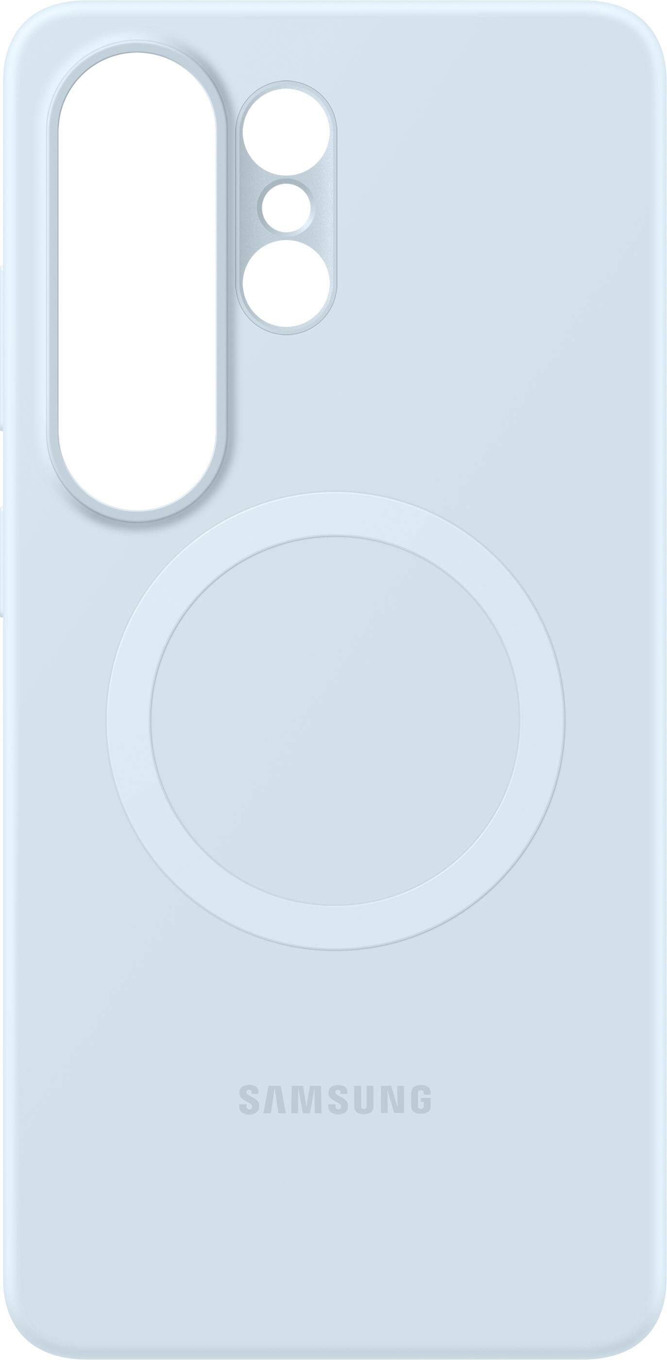 Alt View 13. Samsung - Galaxy S26 Ultra Silicone Magnet Case - Light Blue.
