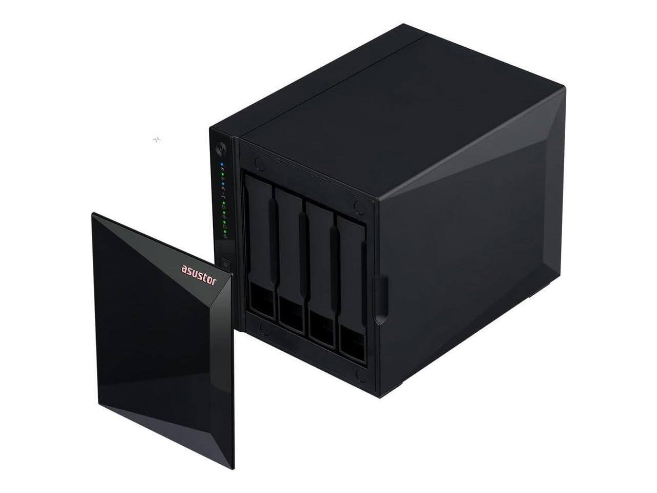 Alt View 6. Asustor - Asustor AS3304T v2 Drivestor 4 Pro Gen2  4 Bay NAS, Quad-Core 1.7GHz CPU, 2.5GbE Port, 2GB DDR4 (Diskless).