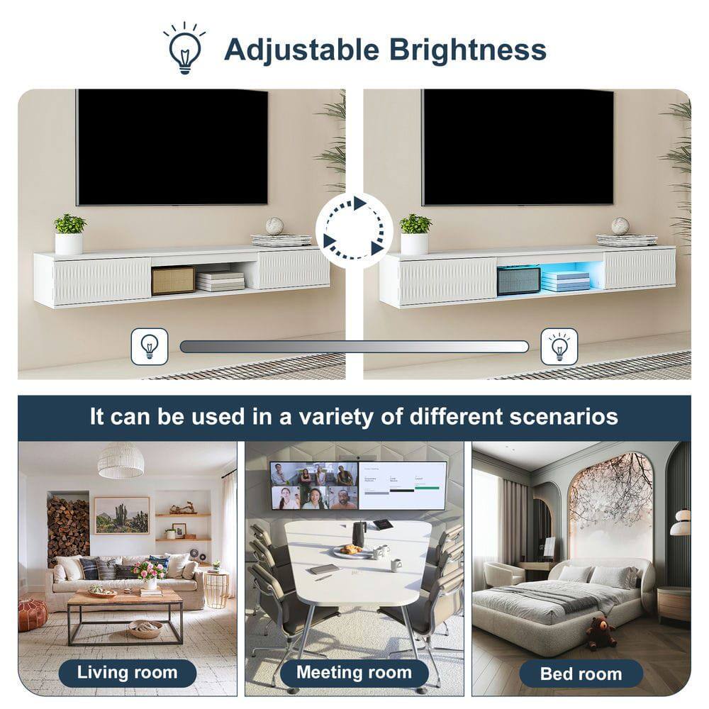 Adjustable Brightness

It can be used in a variety of different scenarios

- Living room
- Meeting room
- Bed room