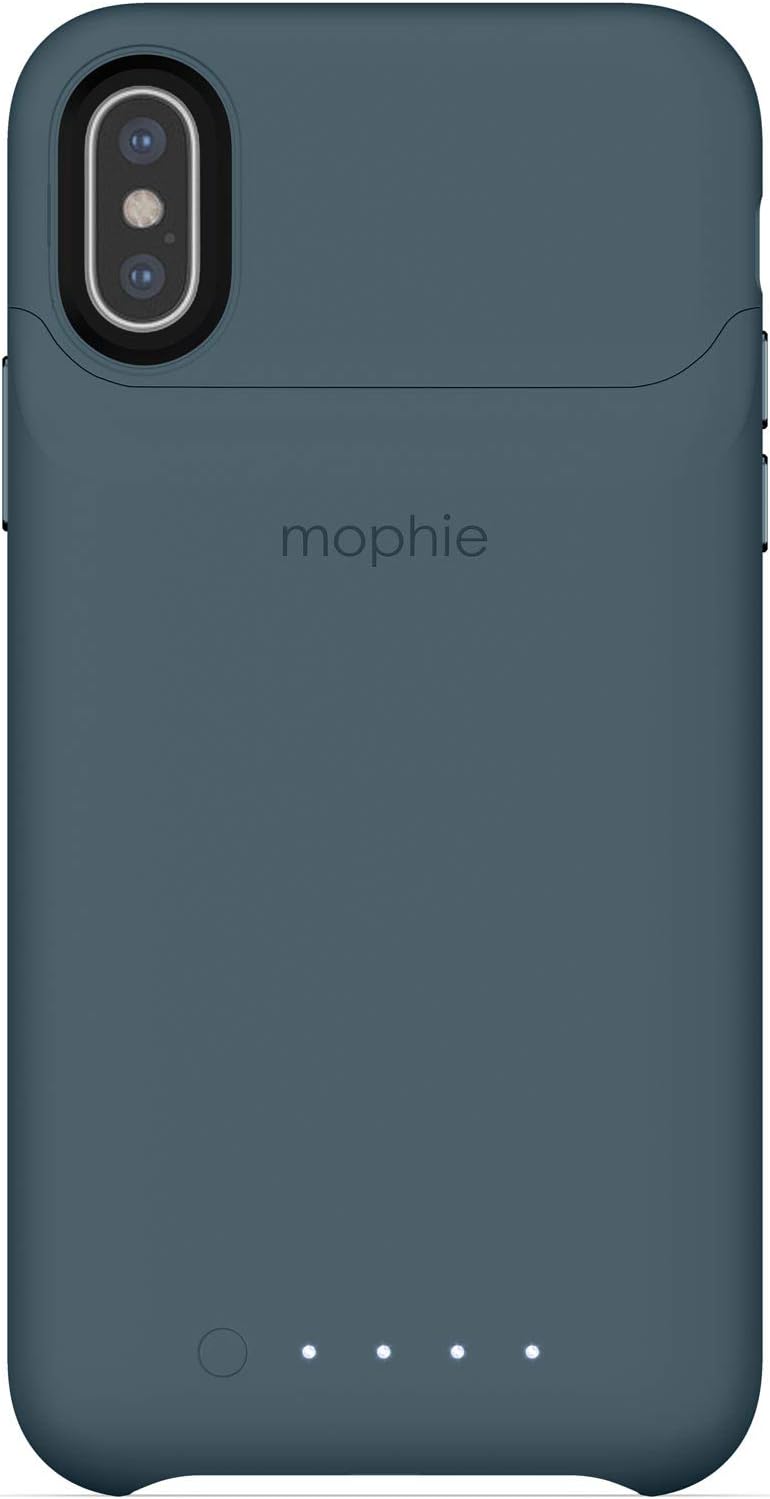 Back. mophie - mophie 401002828 Juice Pack Access - Ultra-Slim Wireless Battery Case - Made For Apple iPhone Xs/iPhone X (2,000mAh) - S - Stone.