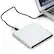 Alt View 4. Topteng - Super Slim External Blu-ray Burner - 4K USB 3.0 Portable BD/DVD/CD Writer, 6X Speed,Plug & Play for Mac & Windows Laptop - Silver.
