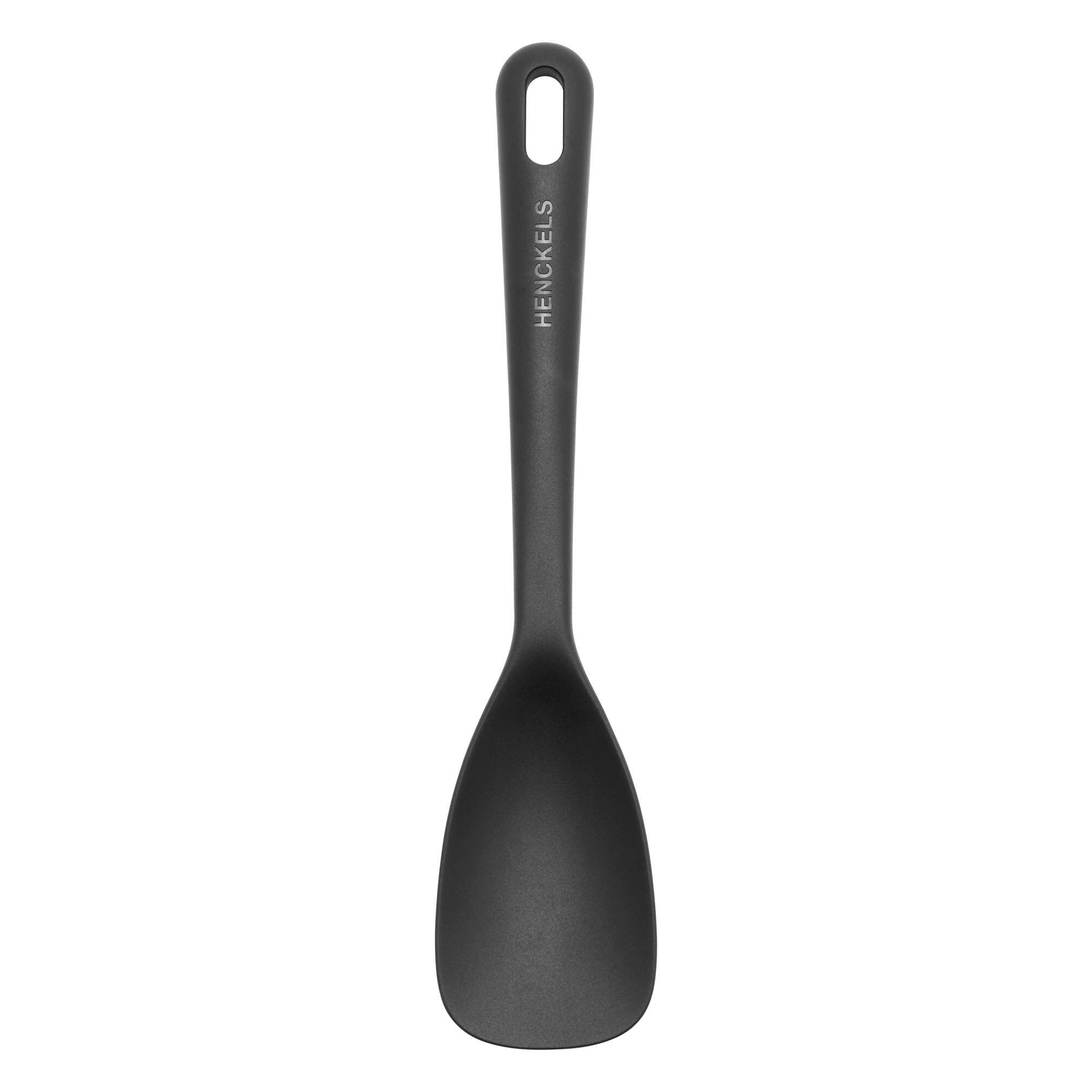 Alt View 4. Henckels - Henckels Silicone Onyx Cooking Utensil, Serving Spoon - Black.