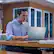 Alt View 14. HP - OmniBook Ultra 14" 3K OLED Touchscreen Laptop - Snapdragon X2 Elite - 32GB Memory - 1TB SSD - Copilot+ PC - Stone Blue.