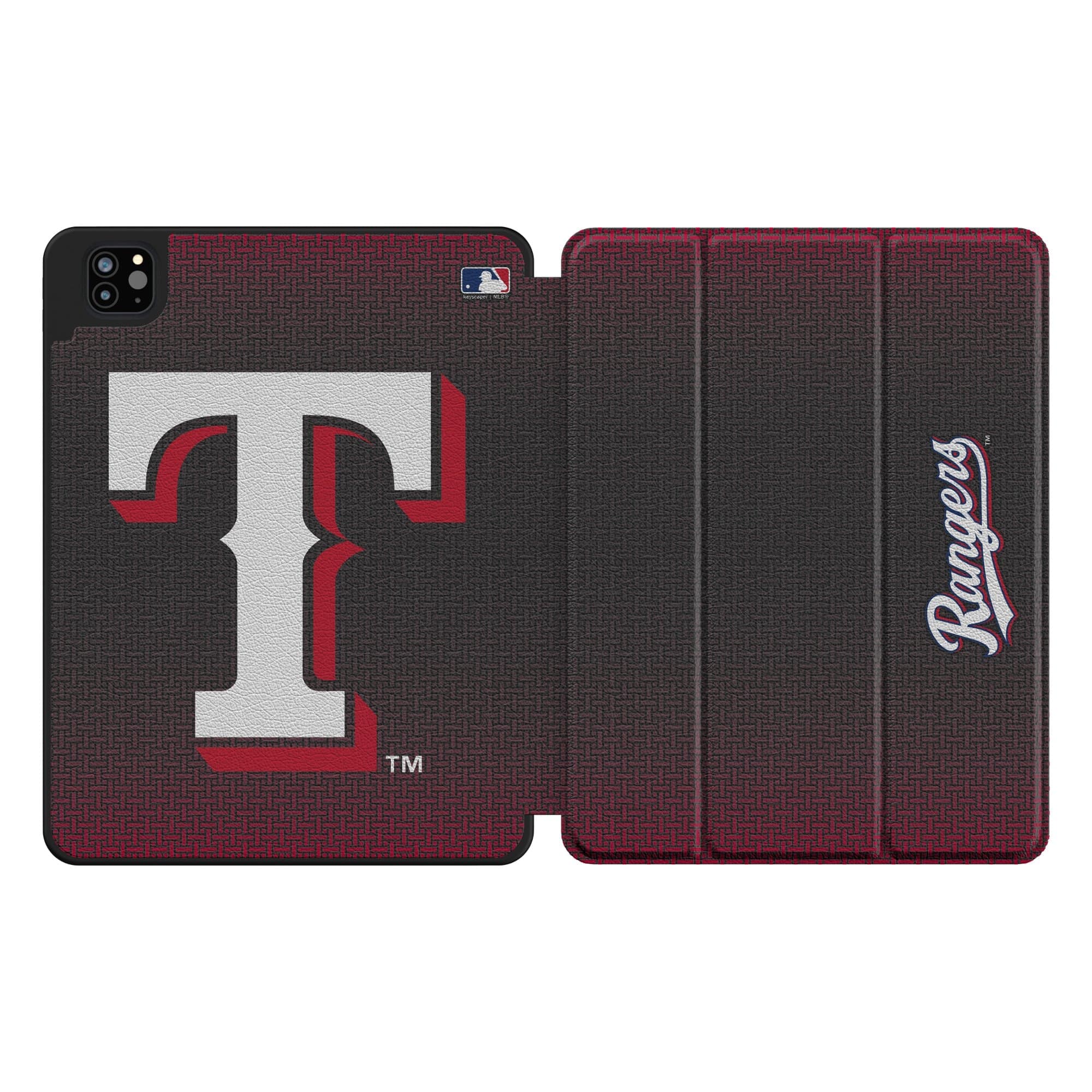 Keyscaper - Texas Rangers iPad Case - 13in Pro M4 - Black