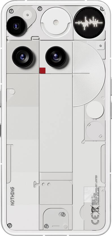 Nothing Phone (3) 256GB (Unlocked) White A024 - Best Buy Nothing Phone (3) 256GB (Unlocked) White A024 - Best Buy