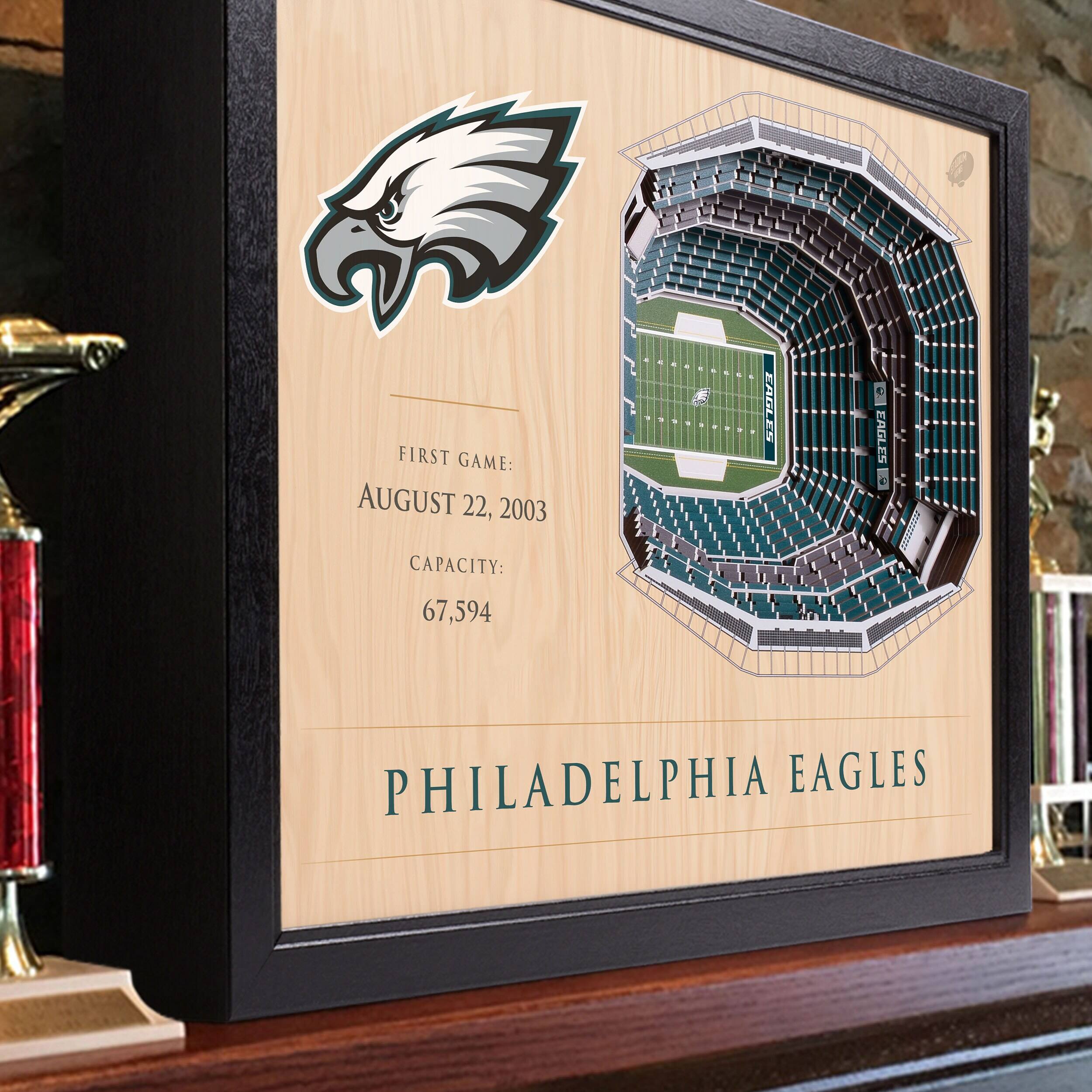 FIRST GAME: AUGUST 22, 2003  
CAPACITY: 67,594  
PHILADELPHIA EAGLES