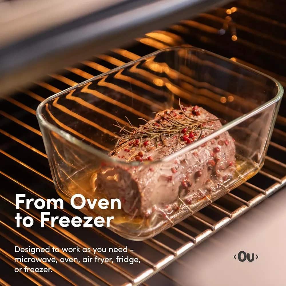 OU Glass Food Storage Container - Thumbnail 2