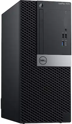 Dell - Refurbished Excellent - Optiplex 7070 Tower i5-9500 32GB 512GB SSD Windows 11 Pro - Black