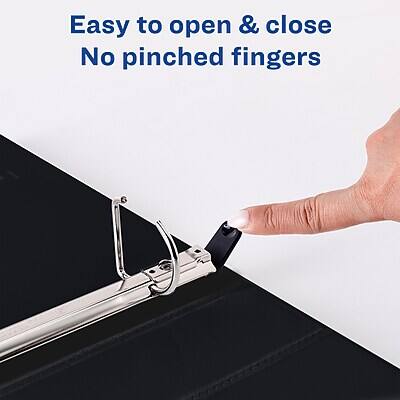 Easy to open & close  
No pinched fingers