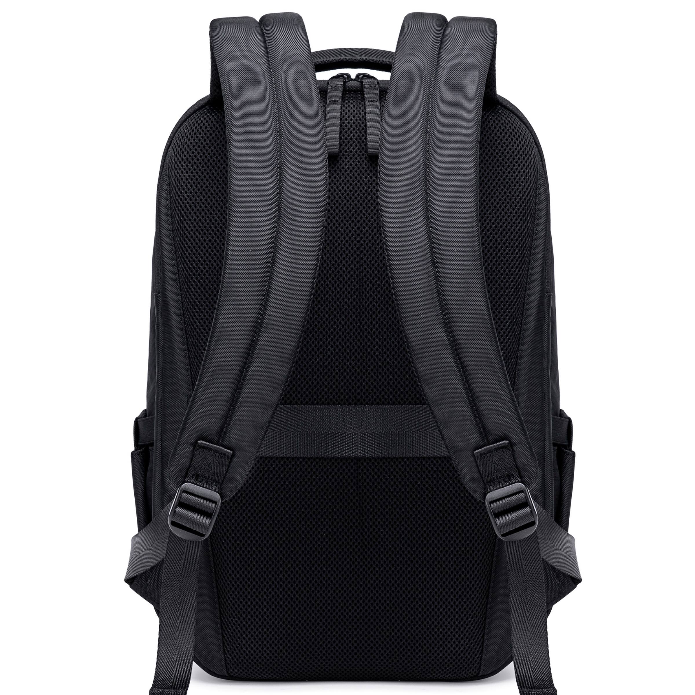 Alt View 7. Lux & Nyx - Lux & Nyx - Purpose Multi-compartment 16" Laptop Backpack - Black - Black.
