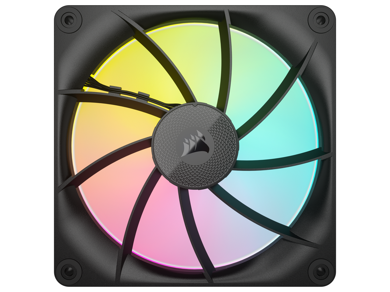 Alt View 7. CORSAIR - CORSAIR LX RGB Series, iCUE LINK LX140 RGB, 140mm Fan, Single Pack - RGB.