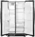 Alt View 1. Whirlpool - 24.6 Cu. Ft. Side-by-Side Refrigerator - Black.