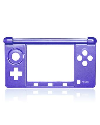 Front. MobileSentrix - Mid-Frame Housing Compatible For Nintendo 3DS - Purple - Purple.