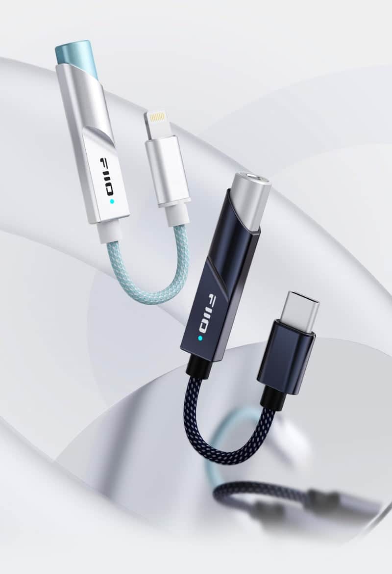 FiiO - KA11 Dongle DAC/Headphone Amplifier - Lightning to 3.5mm - Black