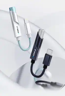 FiiO - KA11 Dongle DAC/Headphone Amplifier - Lightning to 3.5mm - Black