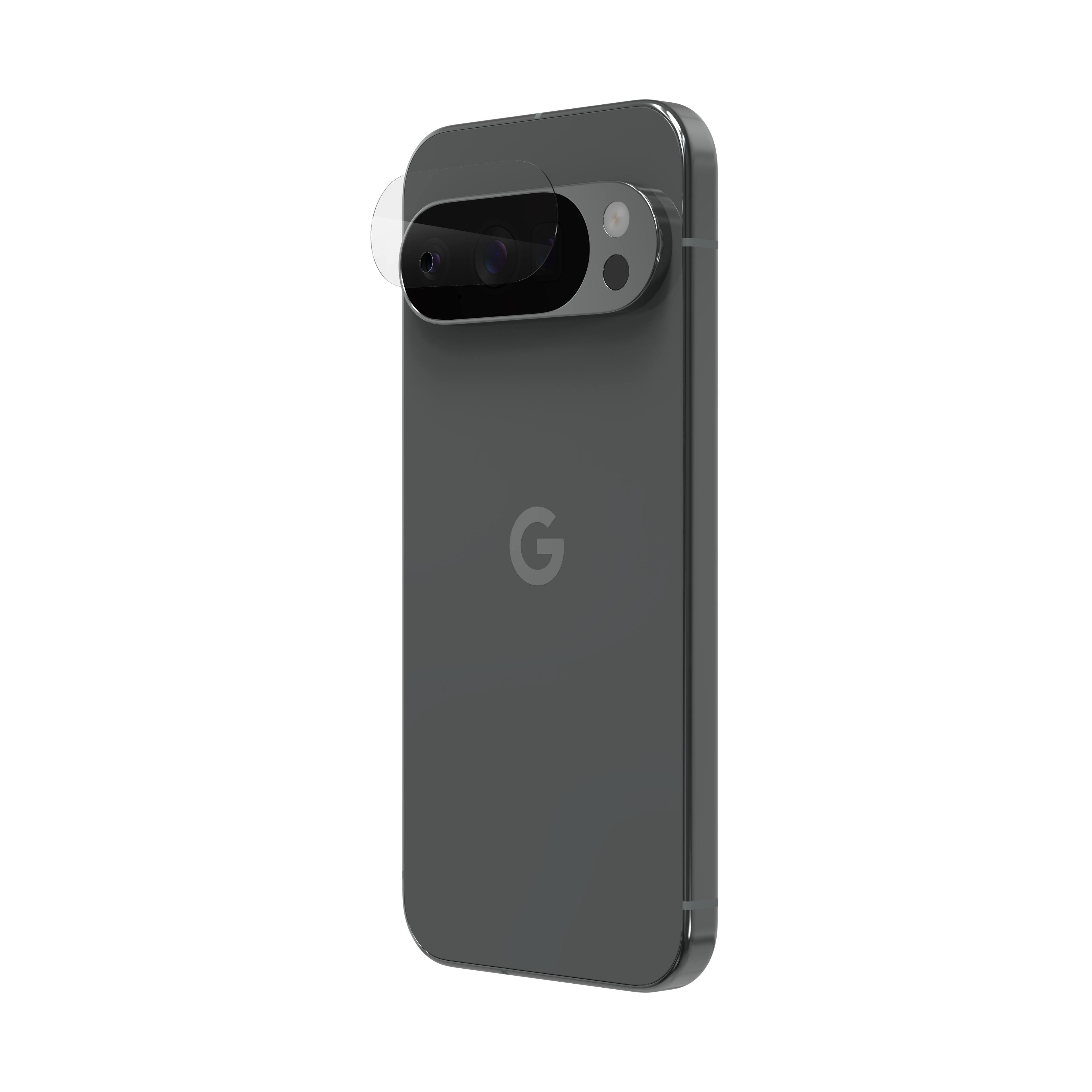Left. ZAGG - InvisibleShield Glass Elite Anti-Reflective Lens Protector for Google Pixel 10 Pro XL - Clear.